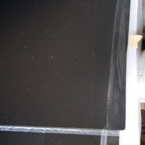 PLEXIGLAS Noir Coulé 3m x 2m épaisseur 2.8mm